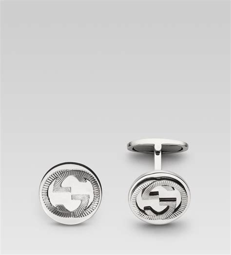 gucci padlock cuff watch|Gucci silver cufflinks for men.